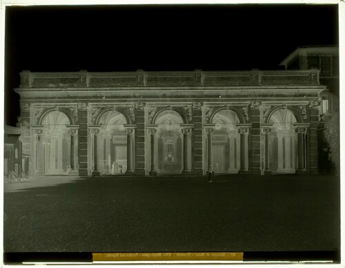 Dintorni di Roma - Frascati - Villa Mondragone - Portico del Vignola