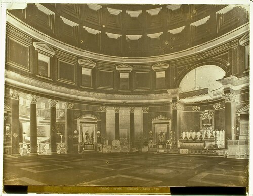 Roma - Pantheon - Interno - Dettaglio