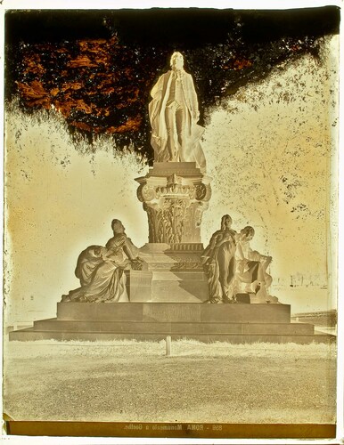 Roma. Monumento a Goethe