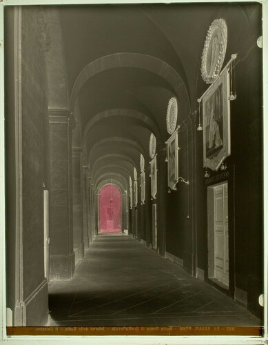 Roma - Badia Greca di Grottaferrata - Interno della Badia - Il Chiostro.