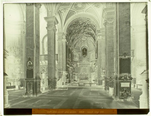 Roma - Interno della Chiesa della Pace.