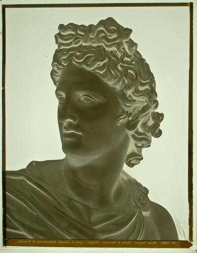 Roma - Museo Vaticano - Apollo di Belvedere - Dettaglio - opera di Calamide, contemporaneo di Prassitele