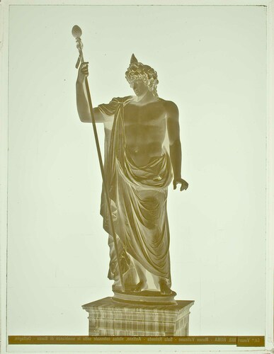 Roma - Museo Vaticano - Sala Rotonda - Antinoo, statua colossale sotto le sembianze di Bacco (...)