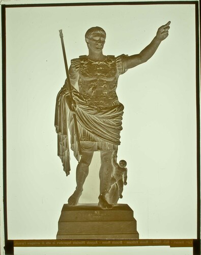 Roma - Museo Vaticano - Braccio Nuovo - Augusto Ottaviano Imperatore in atto di arringare l'armata