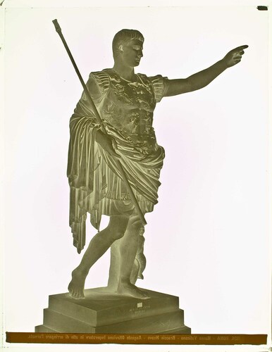 Roma - Museo Vaticano - Braccio Nuovo - Augusto Ottaviano Imperatore in atto di arringare l'armata