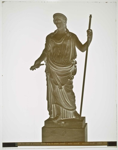 Roma - Museo Vaticano - Braccio Nuovo - Cerere, statua di gran merito scoperta in Ostia nel 1857