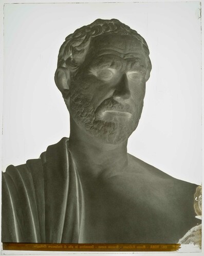 Roma - Museo Vaticano - Braccio Nuovo - Demostene in atto di declamare (Dettaglio)
