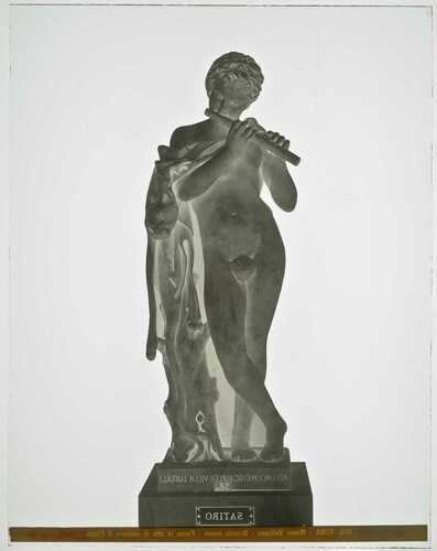 Roma - Museo Vaticano - Braccio nuovo - Fauno in atto di suonare il flauto