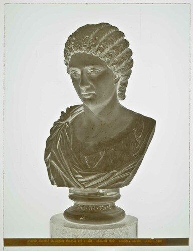 Roma - Museo Vaticano - Sala Rotonda - Giulia Pia seconda moglie di Settimio Severo