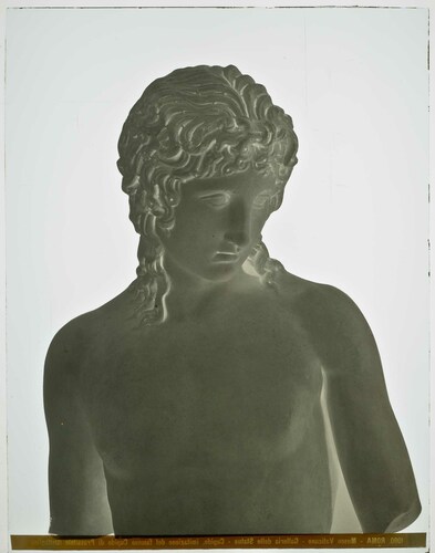 Roma - Museo Vaticano - Galleria delle Statue - Cupido, imitazione del famoso Cupido di Prassitele (Dettaglio)