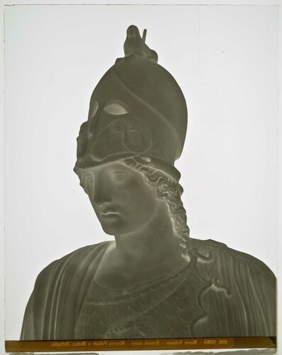 Roma - Museo Vaticano - Braccio Nuovo - Minerva Poliade o Medicea (Dettaglio)