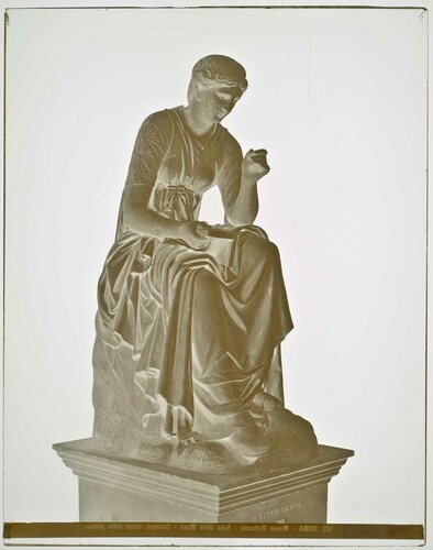 Roma - Museo Vaticano - Sala delle Muse - Calliope, musa della poesia