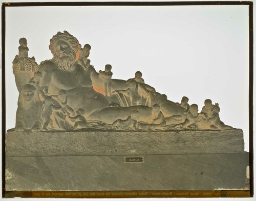Roma - Museo Vaticano - Braccio nuovo - Statua colossale giacente del fiume Nilo con gli attributi figurati dei 16 putti
