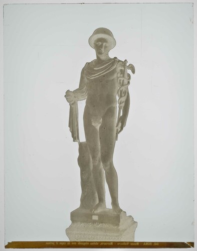 Roma - Museo Vaticano - Mercurio, statua elegante con in capo il petaso