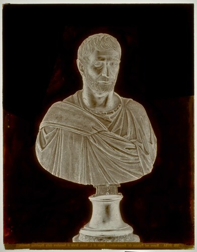 Roma - Museo nel Palazzo dei Conservatori - Busto di L. Giulio Bruto il fondatore della Republica Romana