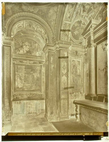 Roma - Chiesa di santa Maria in Trastevere - Camera da Bagno della Santa (III Secolo).