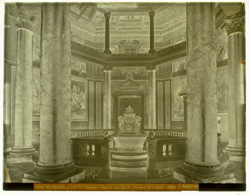 Roma - Basilica del Laterano - S. Giovanni in Fonte - costruita nell'epoca di Costantino (IV secolo).
