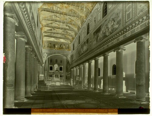 Roma - Basilica di S. Lorenzo - L'Interno - edificata da Costantino nel IV Secolo.