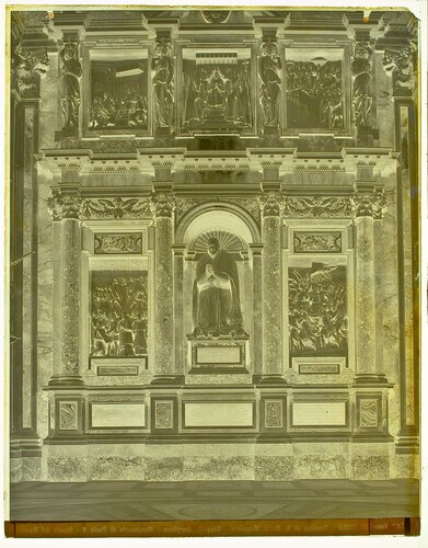 Roma - Basilica di S. Maria Maggiore - Cappella Borghese - Monumento di Paolo V - Scuola del Bernini.