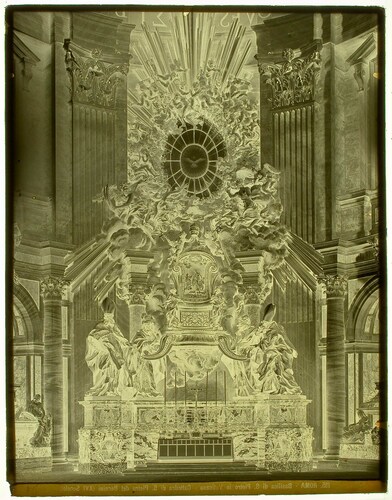 Roma - Basilica di S. Pietro in Vaticano - Cattedra di S. Pietro del Bernini (XVI Secolo).