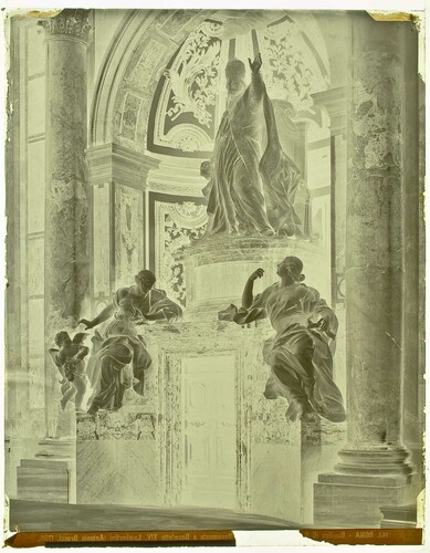 Roma - Monumento a Benedetto XIV, Lambertini (Antonio Bracci, 1758).