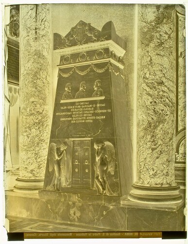 Roma - Basilica di S. Pietro in Vaticano - Monumento degli Stuarts, (Canova).