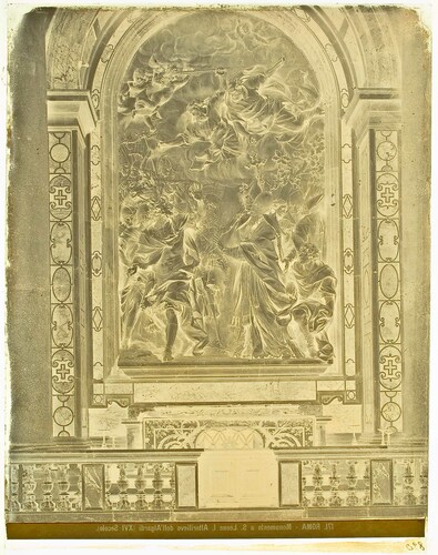 Roma - Monumento a S. Leone I, Altorilievo dell'Algardi (XVI Secolo).