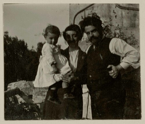 Duilio, Maria e Adriano Cambellotti