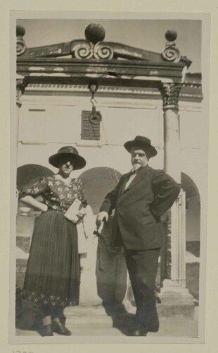 Duilio Cambellotti e Maria Capobianco