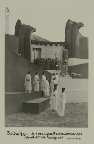 Teatro Greco di Siracusa Primavera 1936 