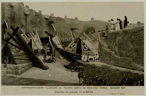 Rappresentazioni classiche al teatro greco di Siracusa aprile - maggio 1930/ Ifigenia in Aulide di Euripide