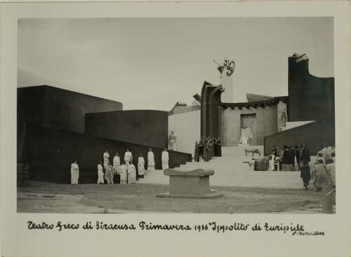 Teatro greco di Siracusa Primavera 1936 