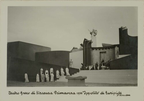 Teatro Greco di Siracusa Primavera 1936 