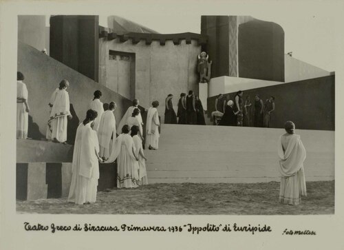 Teatro Greco di Siracusa Primavera 1936 