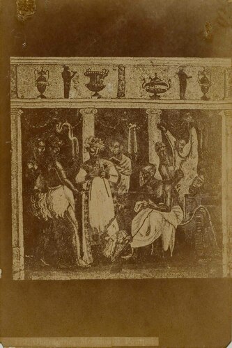 Oborigine. Mosaico di Pompei