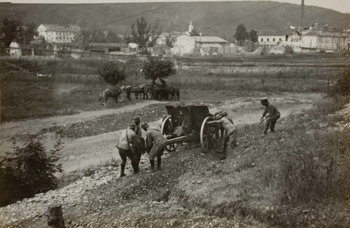 Trasporto di artiglieria