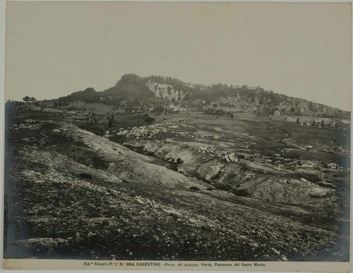 CASENTINO - Prov. di Arezzo. Verna, Panorama del Sacro Monte.