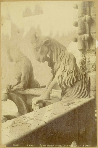 PARIS. - Eglise Notre-Dame, Chim�res.