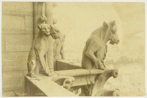 PARIS.- Eglise Notre-Dame, Chim�res.