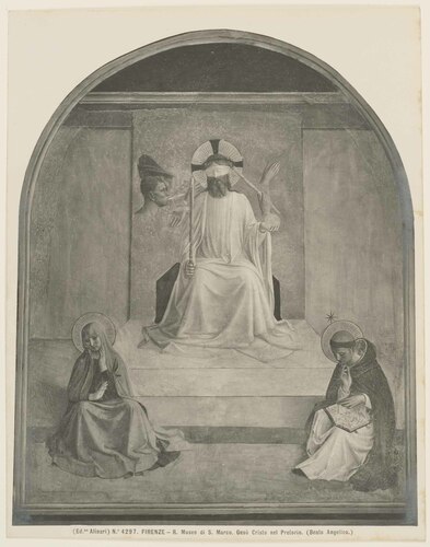 FIRENZE - R. Museo di S. Marco. Ges� Cristo nel Pretorio. (Beato Angelico.)
