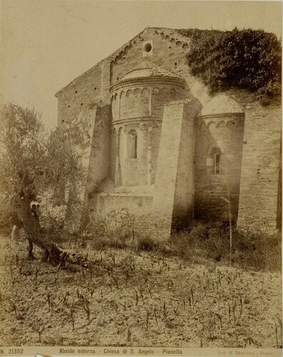 Abside esterna - Chiesa di S. Angelo - Pianella