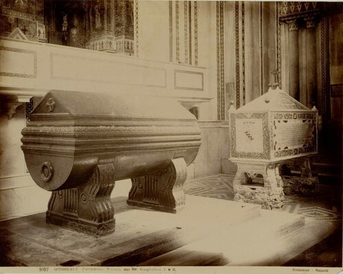 MONREALE  Cattedrale. Tombe dei Re Guglielmo I. e II.