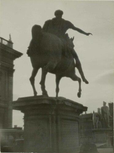 Roma: statua equestre di Marco Aurelio: sec. II d.C.