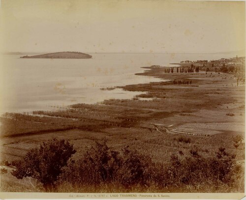 LAGO TRASIMENO - Panorama da S. Savino.