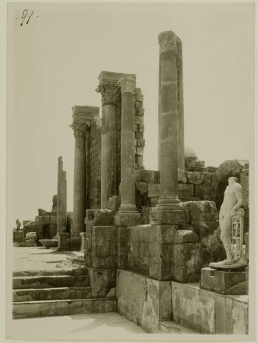 Leptis Magna. Terme di Adriano. Piscina del Frigidario