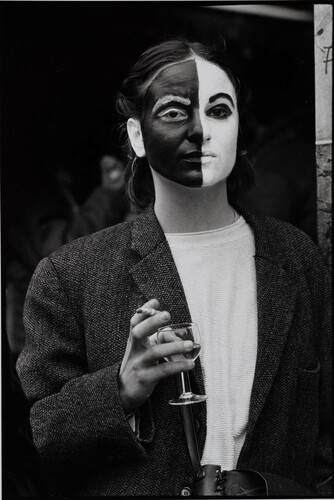 ragazza al carnevale di Venezia