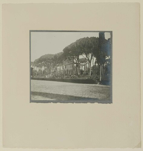 Roma veduta di villa Borghese