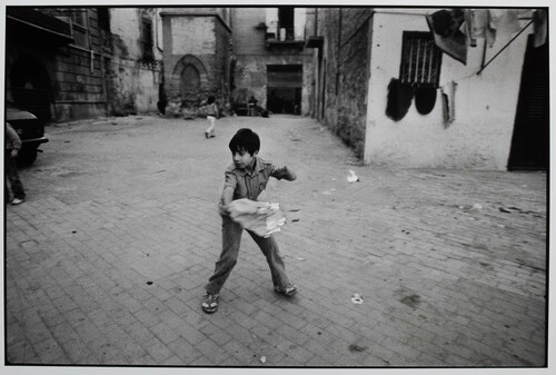 Palermo, 1978. Quartiere La Cala.