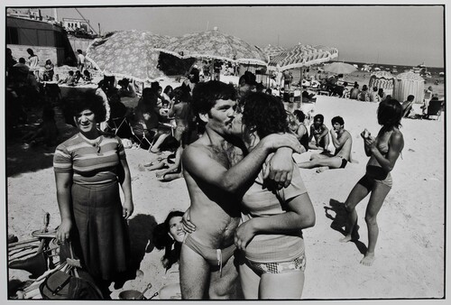 Mondello, 1982. Fidanzati.