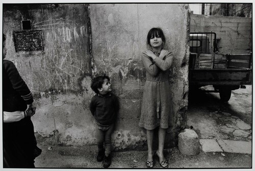 Palermo, 1987. Lei posa per me.